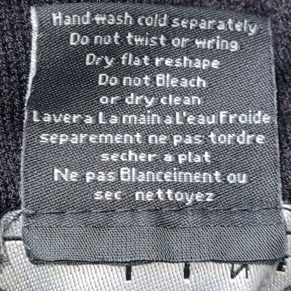 Line the Label Bell-Sleeve Black Black Sweater Size XS - Picture 6 of 9